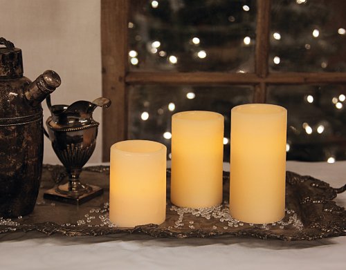 Best-Season-066-35-Juego-de-lmparas-LED-con-forma-de-vela-3-piezas-flameante-0-1