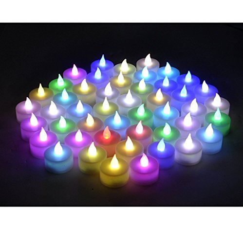 Rightwell-24-Pcs-LED-vela-Electrnica-Multi-Propsito-Mini-vela-Cambiante-del-Color-de-la-vela-Incluye-Batera-multicolor-0-4
