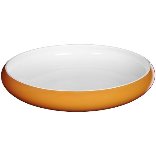 WMF-0656029990-Nuro-Plato-hondo-decorativo-incluye-3-velas-flotantes-color-blanco-y-naranja-0-1