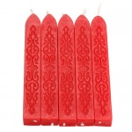 Pack de 5 velas rojas Tenflyer para sellos de lacre